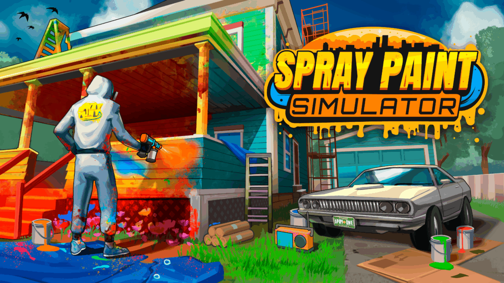 In Spray Paint Simulator, the town of Splatterville needs your help! Start your own painting business and take on a variety of clients in Story Mode, each requiring your unique painting skills.